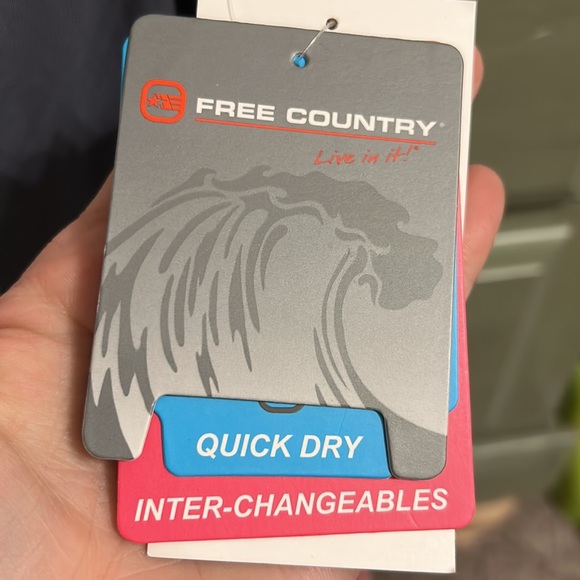Free Country Quick-Dri Swim Top - Picture 3 of 5